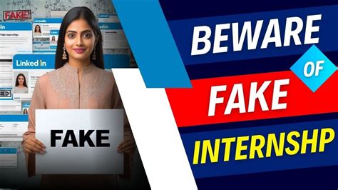 are there fake internships on linkedin